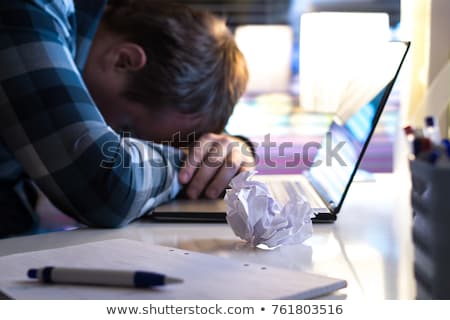 Stock photo: Writers Block