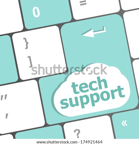 Keyboard With Farther Text On Enter Button Zdjęcia stock © fotoscool