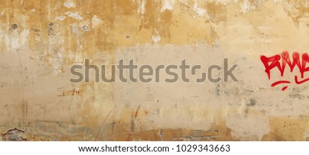 Stock photo: Grungy Street Wall