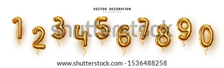 Foto stock: Number