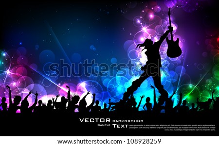 Young Rock Stars ストックフォト © Vectomart