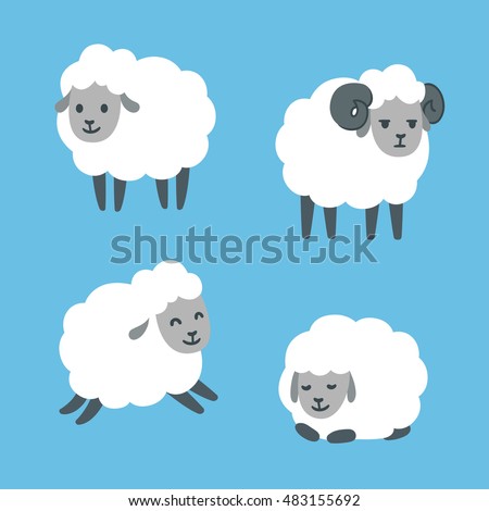 ストックフォト: Laying Sheep