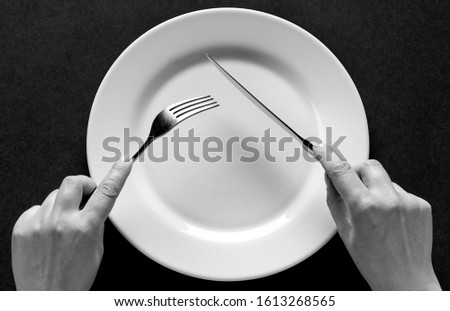 ストックフォト: Fork And Knife