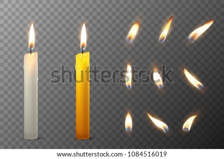 Stock fotó: Light Of Candle