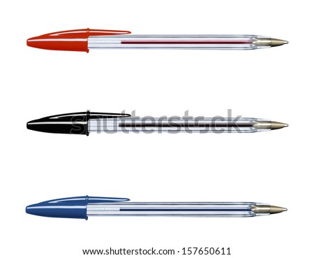 [[stock_photo]]: Red Ballpoint Pen