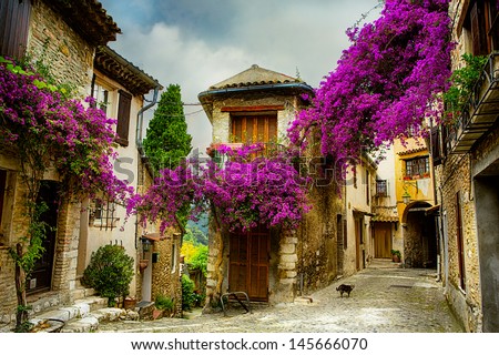 Old Town In Provence Zdjęcia stock © Konstanttin