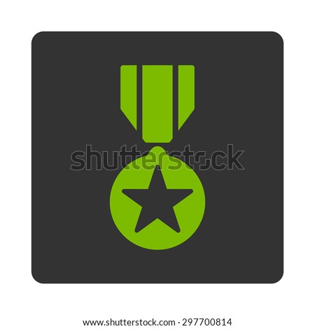 Stock photo: Army Medal Icon From Award Buttons Overcolor Set