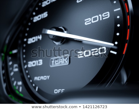 Foto stock: New Year 2020 Beginning Arrows Concept