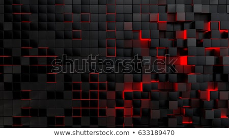 商業照片: Black 3d Futuristic Cube