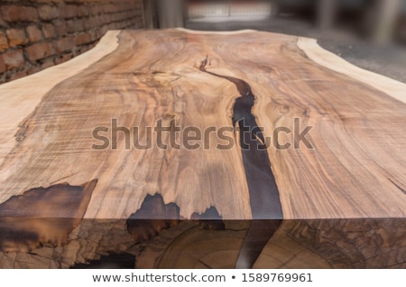 Stock fotó: Walnuts On Table