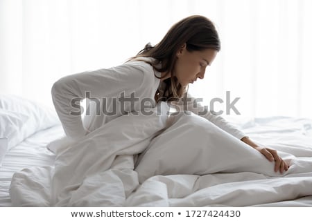 Foto stock: Woman Feeling Backache