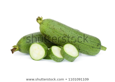 Stock photo: Fresh Green Sponge Gourd