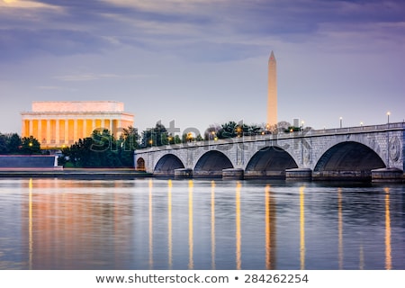 Stok fotoğraf: The Lincoln Memorial In Washington Dc In The Morning