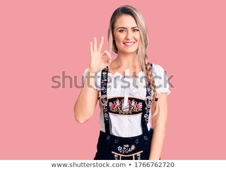 Stok fotoğraf: Oktoberfest Girl