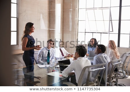 Foto stock: Group Leadership Management