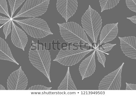 Сток-фото: Detailed Leaves Seamless Background Eps 10