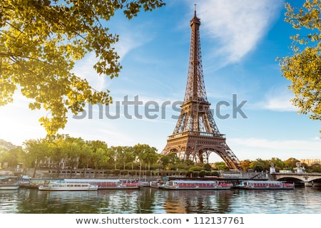 Foto d'archivio: Eiffel Tower And Seine River