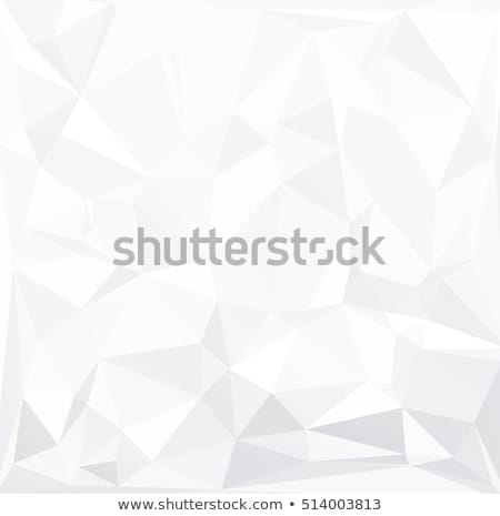 Foto stock: Gray White Low Poly Vector Background