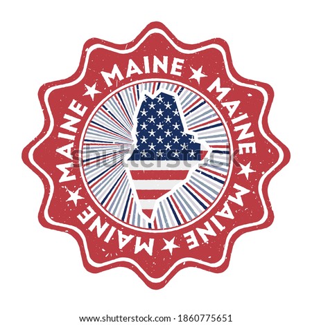 [[stock_photo]]: Maine Flag