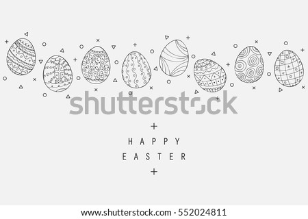 Easter Egg With Text [[stock_photo]] © ExpressVectors