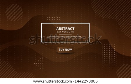 Stock photo: Abstract Brown Background With Circles Creative Wallpaper