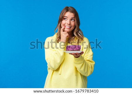 Stock photo: University College Student Girl Looking Happy Smiling With Boo