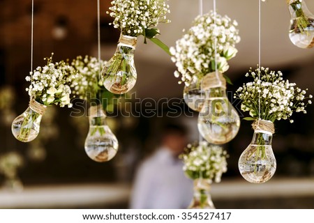 Foto stock: Beautiful Wedding Decoration