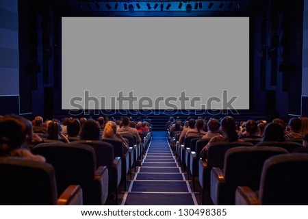 People At The Cinema Stock fotó © d13