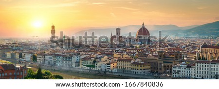 Stock fotó: Florence Panoramic View