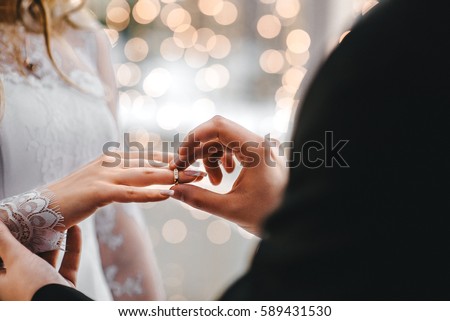 Foto stock: Wedding