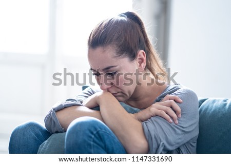 Stock photo: Depressed Woman