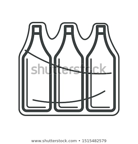Сток-фото: Eco Recycle Vacuum Package Packaging Vector Icon
