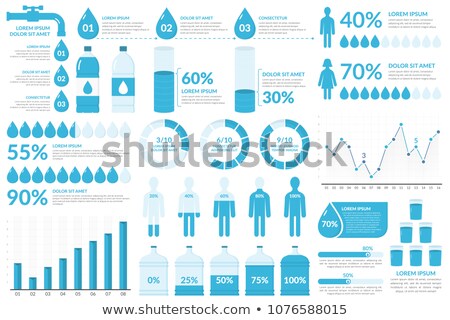 Stockfoto: Water Consumption Abstract Concept Vector Illustration