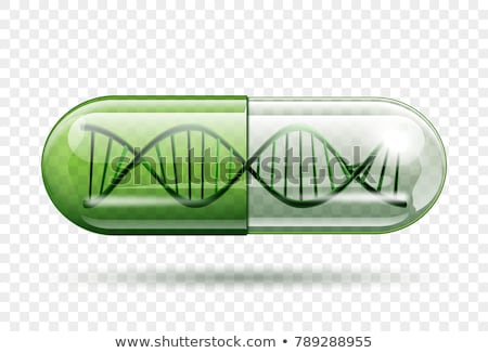 Stok fotoğraf: Capsule With Dna