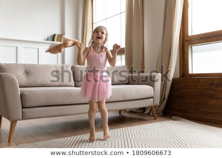 Foto stock: Dancer Screaming In A Beautiful Dance Move