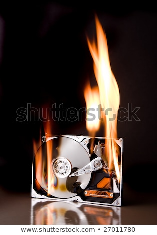 Imagine de stoc: Computer Hard Disk Burning