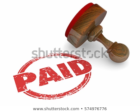 [[stock_photo]]: 3d Stamp Paid