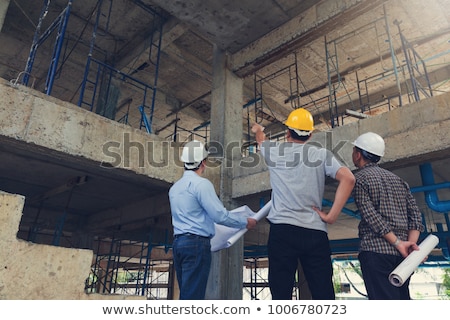 Stock photo: Architect On Construction Site