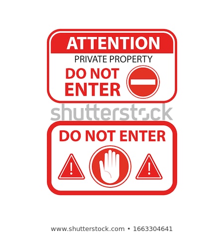 Stock photo: Law Sign Square Vector Red Icon Design Set