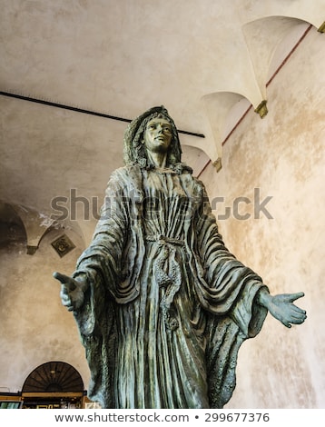 [[stock_photo]]: Virgin Mary Sculpture - Capitello Della Donazione