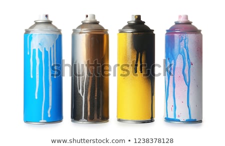 Stock photo: Blue Spray Can