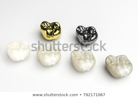 Сток-фото: Silver Dental Crown