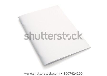 Stock photo: Blank White Magazine 3d Rendering