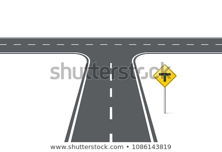 [[stock_photo]]: Vector Of Intersection Road