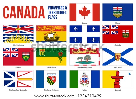 Foto stock: Nunavut Flag Canada