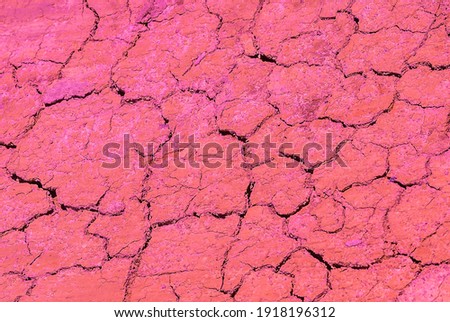 Stok fotoğraf: Dry Cracked Earth The Desert Background Its Hot The Global Shortage Of Water On The Planet