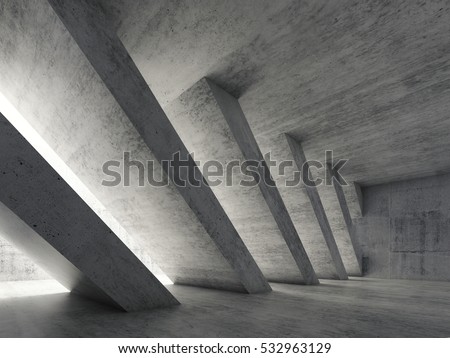 Foto stock: Abstract Modern Architecture Background Empty Open Space Interi