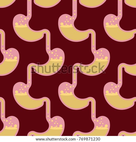 Zdjęcia stock: Stomach Pattern Belly Background Internal Organ Texture Medic