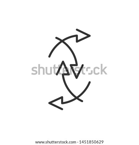 Сток-фото: Arrows Pointing In Different Dirrections Set Elements Or Abstract Background Vector Illustration I