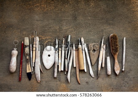 Stock photo: Pottery Tools